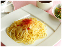 スパゲティ ペペロンチーノ
