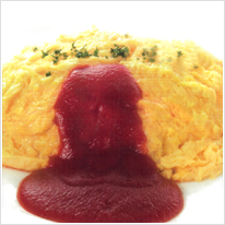 トロトロのチキンオムライス